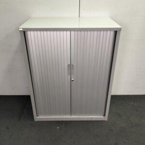 Tambour Door Cabinet - 900W x 1145H x 510D - 1 available