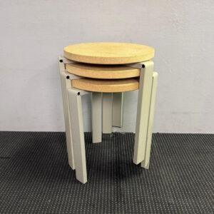 Hay Stanley Stool Cork Seat Stackable - 21 available