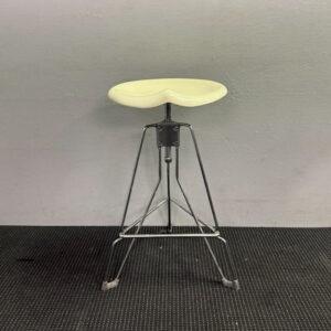 Yasu Sasamoto Dulton - Industrial Vintage Bar Stool With Tractor Seating - 4 available