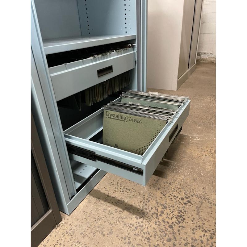 Tambour Door Cabinet – 900W x 1980H x 500D - 3 available - Image 3