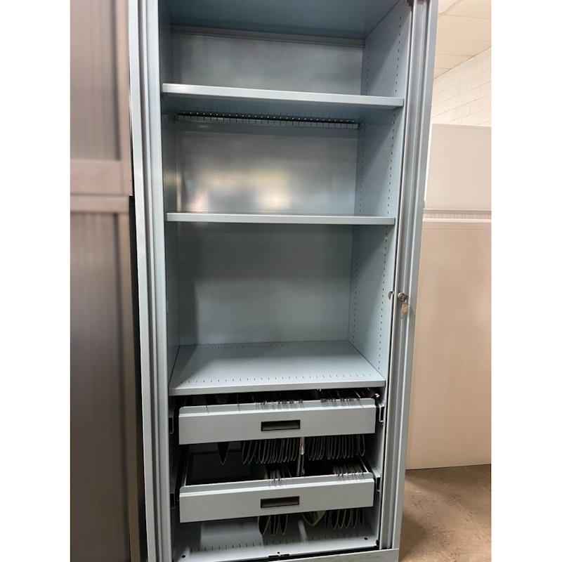 Tambour Door Cabinet – 900W x 1980H x 500D - 3 available - Image 4