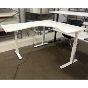 Electric Height Adjustable Desk & Return 1800 x 1500 - 1 available