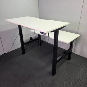 2-Person Back to Back Electric Height Adjustable Desk - 2 available