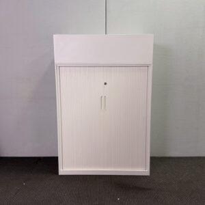 Tambour Door Cabinet with Planter Box - 900W x 1340H x 450D - 1 available