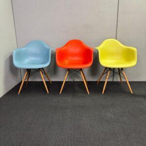 Genuine Herman Miller Eames® Plastic Tub Chair - 24 available