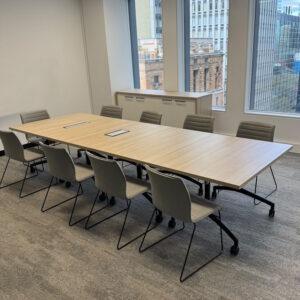 Flip Top Meeting Table - 1200 x 900 - Set of 2