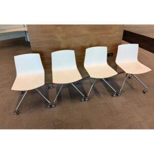 Catifa 46 4 Way Castor & Swivel Chair by Arper - 50 available