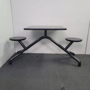 Contemporary Integrated Table & Bench Set - 1 available