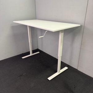 Manual Height Adjustable Desk 1600 x 800 - 1 available