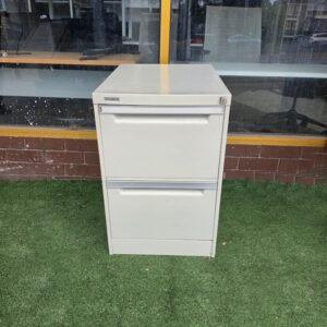 2 Drawer Filing Cabinet Brownbuilt - 1 available